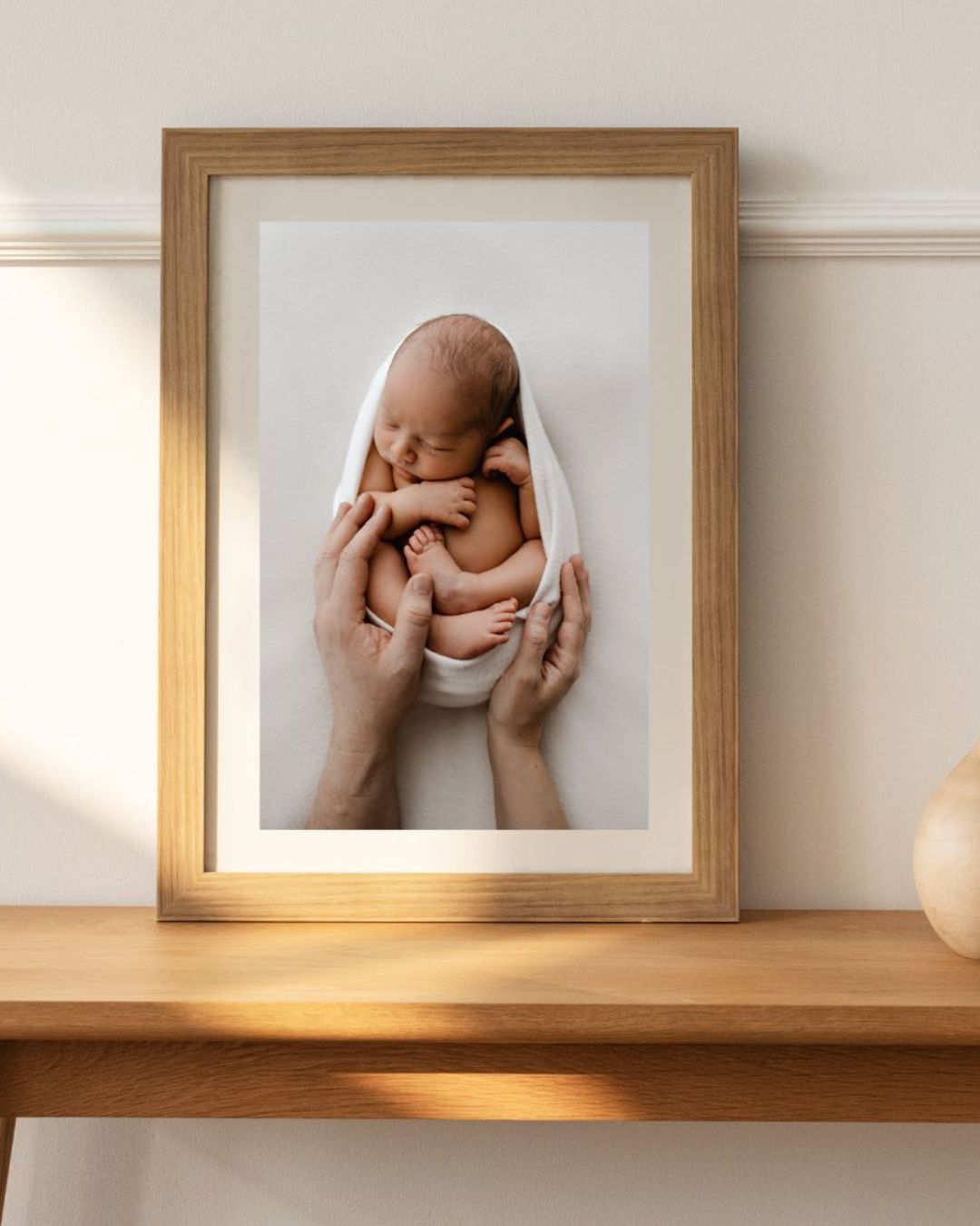 kristina fagerdal fotograf nyfødt sørlandet kristiansand innramming klassisk naturliglys